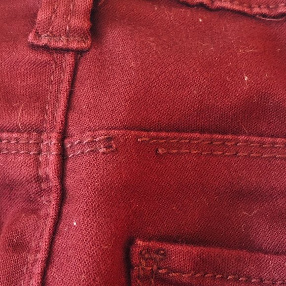 🌟HP!🌟 Design Lab | Burgundy Jeans - Picture 7 of 9